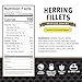 Brunswick Herring Fillets in Lemon & Cracked Pepper, 3.53 oz Can - 15g Protein per Serving - Gluten Free, Keto Friendly - Great for Pasta & Seafood Recipes