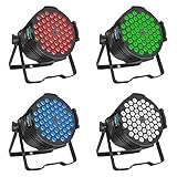 luces escenario wallpaper Luces de DJ RGB de Colores Súper Brillantes: esta luces discoteca está compuesta por 54 perlas LED RGB de alta potencia súper brillantes. Solo 1-2 luces pueden iluminar un salón de baile y un evento de boda de 30-40 metros cuadrados. Las cuentas de colores de la lámpara LED RGB crean efectos de luz coloridos a través de la mezcla de colores, que pueden satisfacer fácilmente sus necesidades.