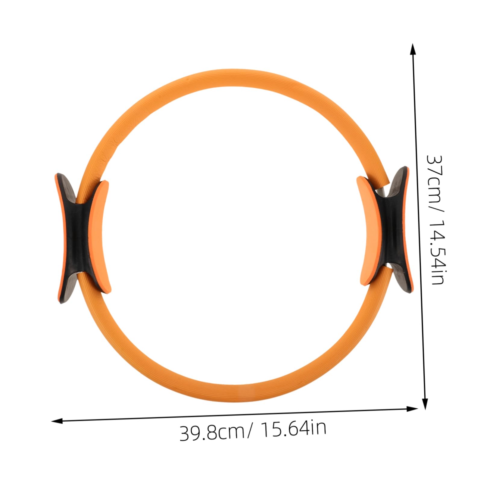 ibasenice Pilates Exercise Ring Sturdy Yoga Ring for Women Accessory for Stretching Shoulder Training and Flexibility for Pilates and Yoga Workouts Lightweight and Portable Design