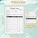 Sales Order Books, 2-Part Carbonless Sales Invoice Book with Cardboard for Small Boutique Business, (8.3x5.5 Inches, 50 Sets*2 Pack)