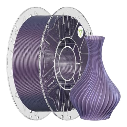 Creality Hyper PLA Galaxy Filament 1.75mm 1KG, Starry Sparkle PLA 3D Printer Filament with RFID, Designed for High Speed 30-600mm/s, Cosmic Shine for Artistic and Decorative Prints (Stardust Purple)