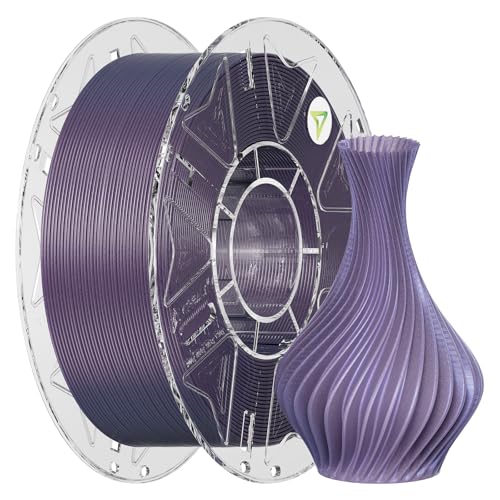 Image of Creality Hyper PLA Galaxy Filament 1.75mm 1KG, Starry Sparkle PLA 3D Printer Filament with RFID, Designed for High Speed 30-600mm /s, Cosmic Shine for Artistic and Decorative Prints (Stardust Purple)