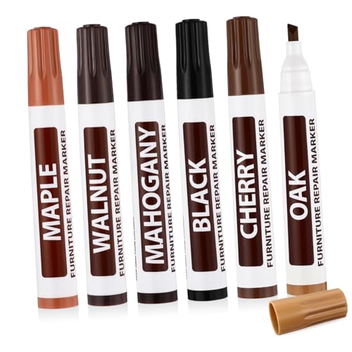 NOLITOY Furniture Touch-up Pen Set Scratch Repair Tool for Wooden Furniture Markers for Touch up