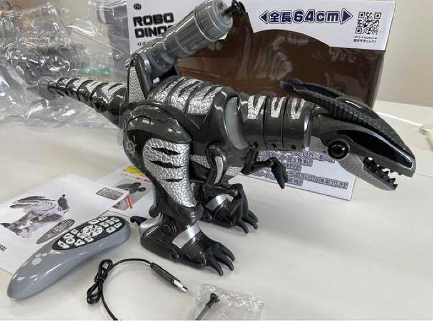 Amazon.co.jp: 恐竜ラジコンロボダイナソー エックス ブラック