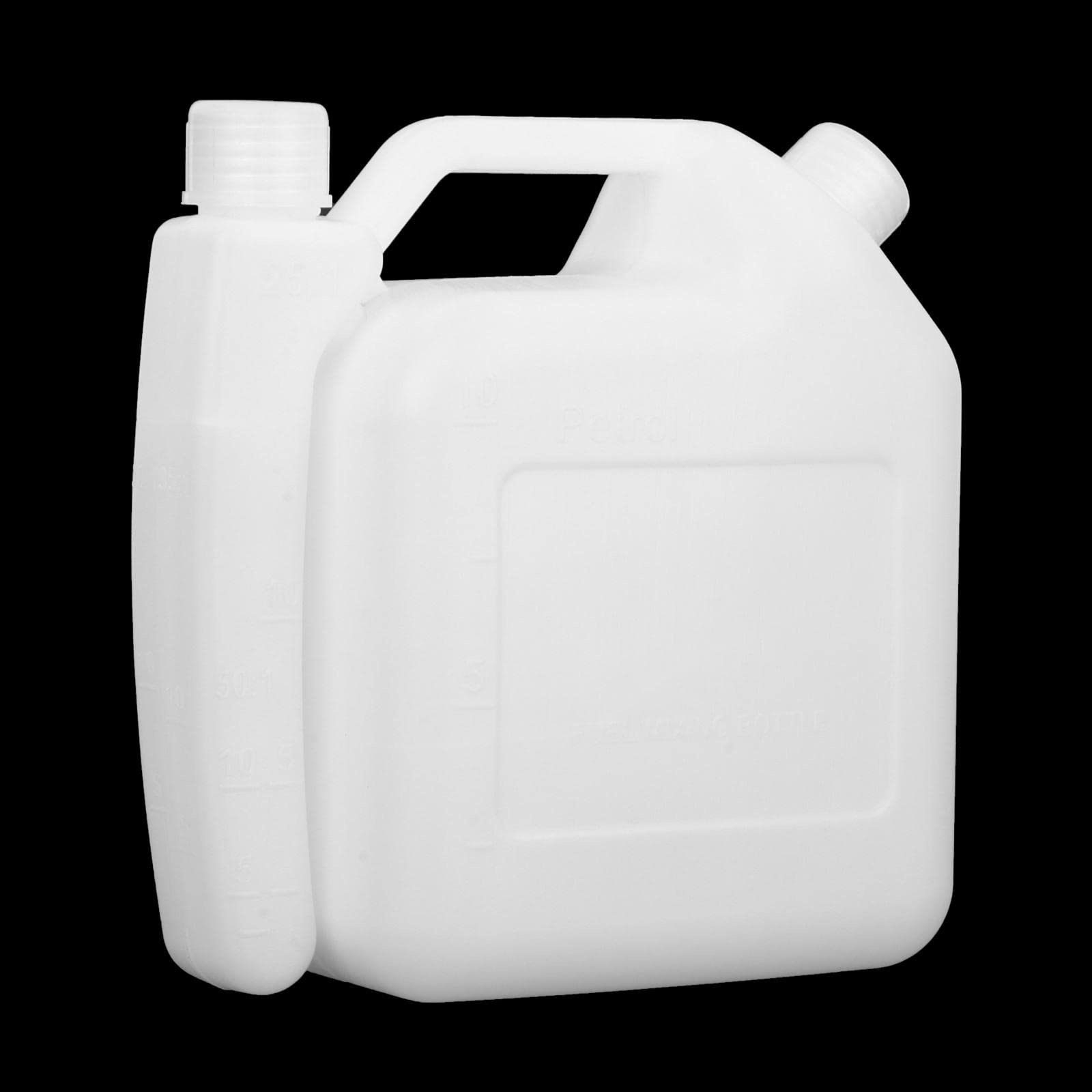 Botella de Mezcla de de Gran Capacidad Motores de 2, Mezcla 25:1 para Motosierras, 1,5 L, 5 piezas