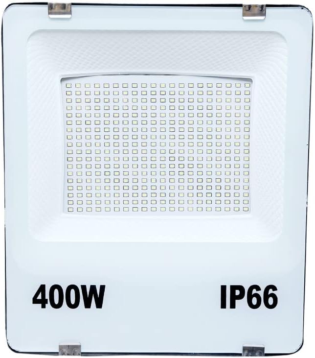 LIGHTAVERSE Led Flood Light 400 Watt Ultra Thin Slim Ip66 LED Flood Outdoor Light Cool White Waterproof- 400W (Pack OF1) (LVDOB400)(Metal)