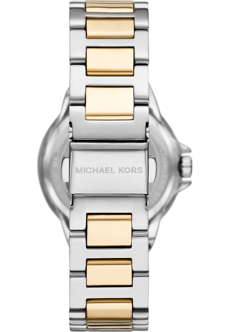 Michael Kors Orologio Camille da donna, movimento cronografo al quarzo da 33 mm con cinturino in acciaio inossidabile