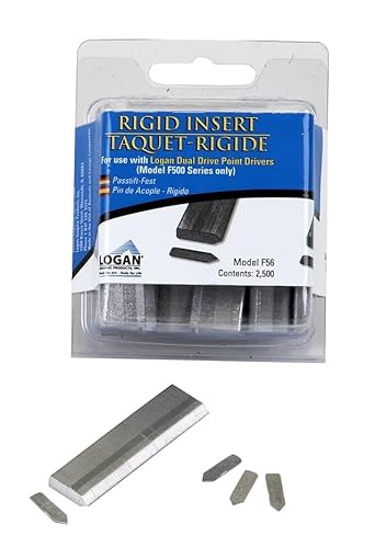 Authentic Logan F56 Rigid Points (2500 pcs) for Use in Logan F500-1 and F500-2 Point Driver, Refills