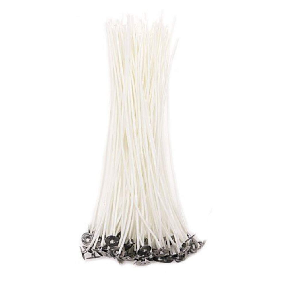 Krokio - Cotton Candle Wick Wax Coated pre Tabbed DIY Candle Making Wicks 100 Piece (8" INCH) (B08XX9WJ2J) Amazon Price History, Amazon Price Tracker