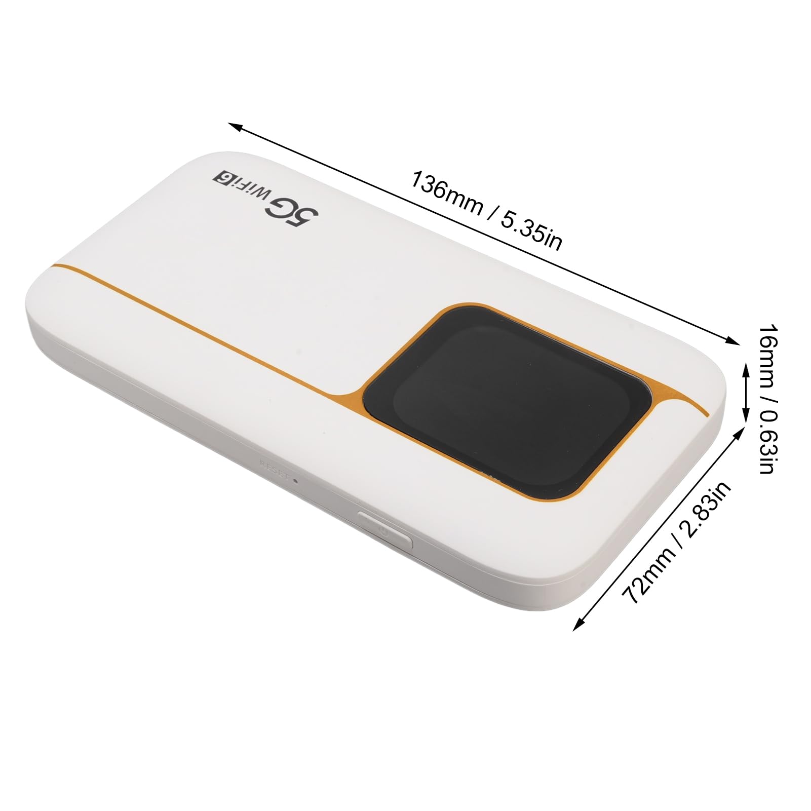 VBESTLIFE Portable WiFi Hotspot Device, 4G 5G LTE 300Mbps
