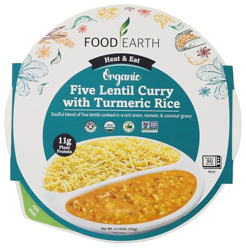 Food Earth Ready to Eat Indian Meal – Five Lentil