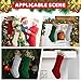 YOGINGO 6 Pack Christmas Stockings - Personalized Christmas Stockings, Large 18 Inches Christmas Stocking Hold All Surprises, Knitted Gift Stockings & Farmhouse Christmas Decor