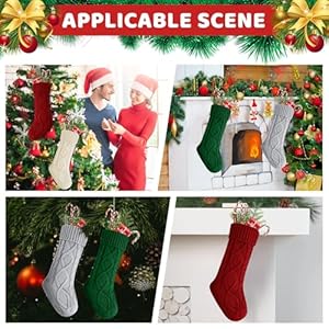 Yogingo2packchristmasstockingspersonalizedchristmasstockings18incheslargechristmasstockingholdallsurprisesknittedgiftstockingsfarmhousechristmasdecor  Urban Country Home Decor Yogingo 2 pack christmas stockings personalized christmas stockings 18 inches large christmas stocking hold all surprises knitted gift stockings farmhouse christmas decor  urban country home decor