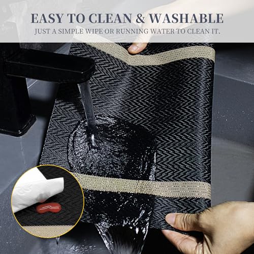 Deckaly PLACEMATS Set Of 6 Vinyl Plastic Woven Place Mats thumb #2