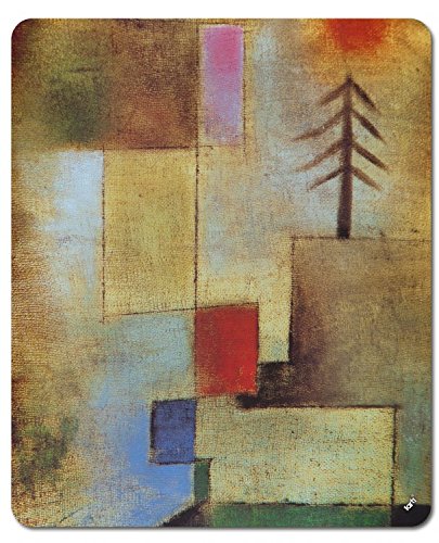Paul Klee Poster 'Kleines Tannenbild' – Kunstdruck 50x40 Cm, Hochwertiger Druck Auf Dickem Kunstdruckpapier