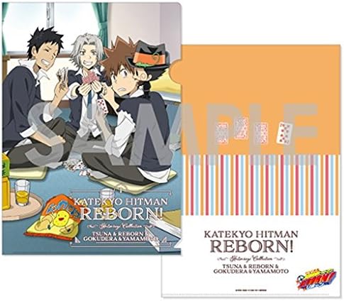 Amazon 家庭教師ヒットマンreborn くつろぎコレクションファイル 単品 ツナ リボーン 獄寺 山本 アニメ 萌えグッズ 通販