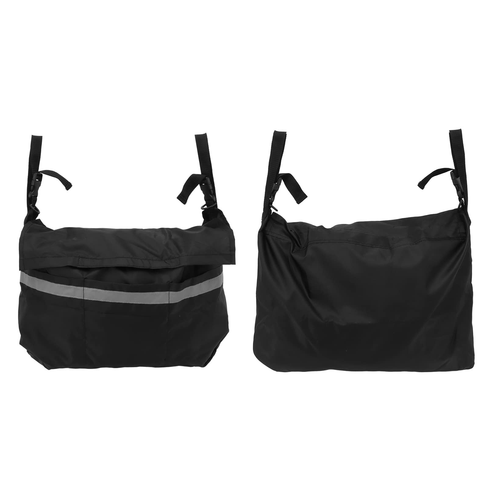 Asixxsix Andador Bolsa, Impermeable Andador Plegable Manos Libres Cesta de Almacenaje Andadores de Tamaño Universal Organizador Bolsa de Almacenaje para Rollator, Silla de Ruedas