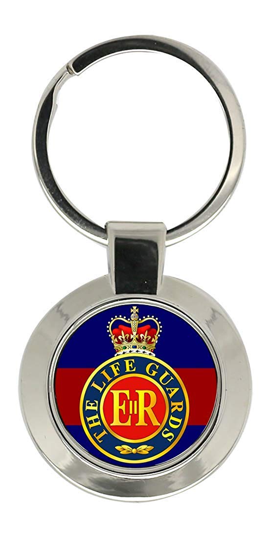 Giftshop UK Life Guards Badge, British Army Key Ring
