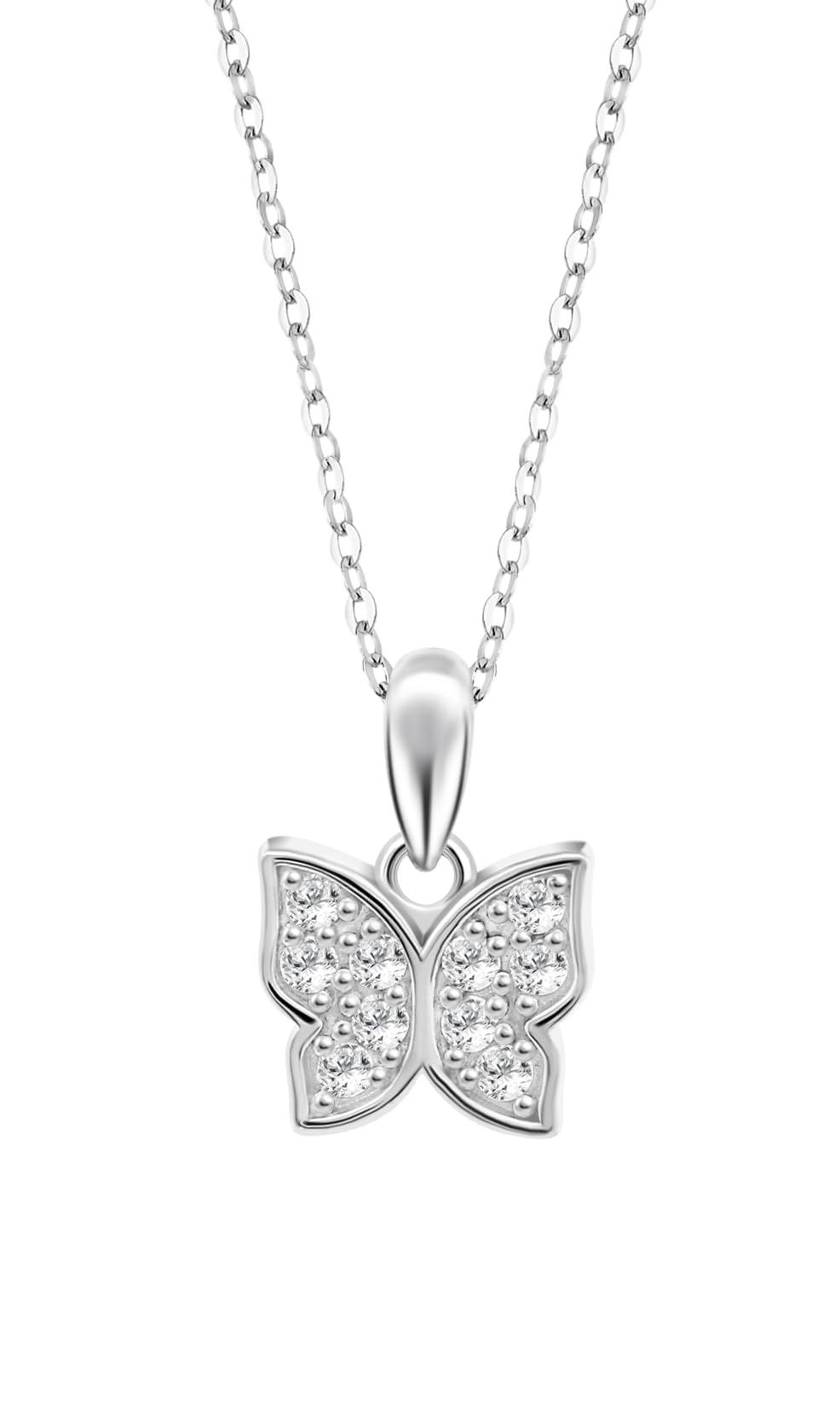 LOTUS SILVER Collar LP3051-1/1 Mystic Plata Mariposa 42.00 mm Mujer