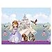 Unique Party 71518 - Plastic Disney Sofia The First Tablecloth, 1.8m x 1.2m