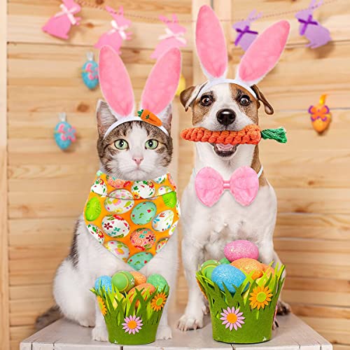Dog-Easter-Bunny-Costume-3-Pack-Pet-Rabbit-Ears-Headband-Egg-Dog-Bandana-Carrot-Dog-Toy-Set-Easter-Dog-Costumes-for-Small-Dogs-Cat-Puppy-Party-Apparel-Easter-Halloween-Accessory-Headwear