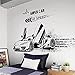 Zykang 3D Stickers Muraux Personnalité Nouveauté Voiture de Sport Sticker Salon Studio Canapé Chambre Restaurant Bureau Décoration Dormitory Garçon Sticker Mural