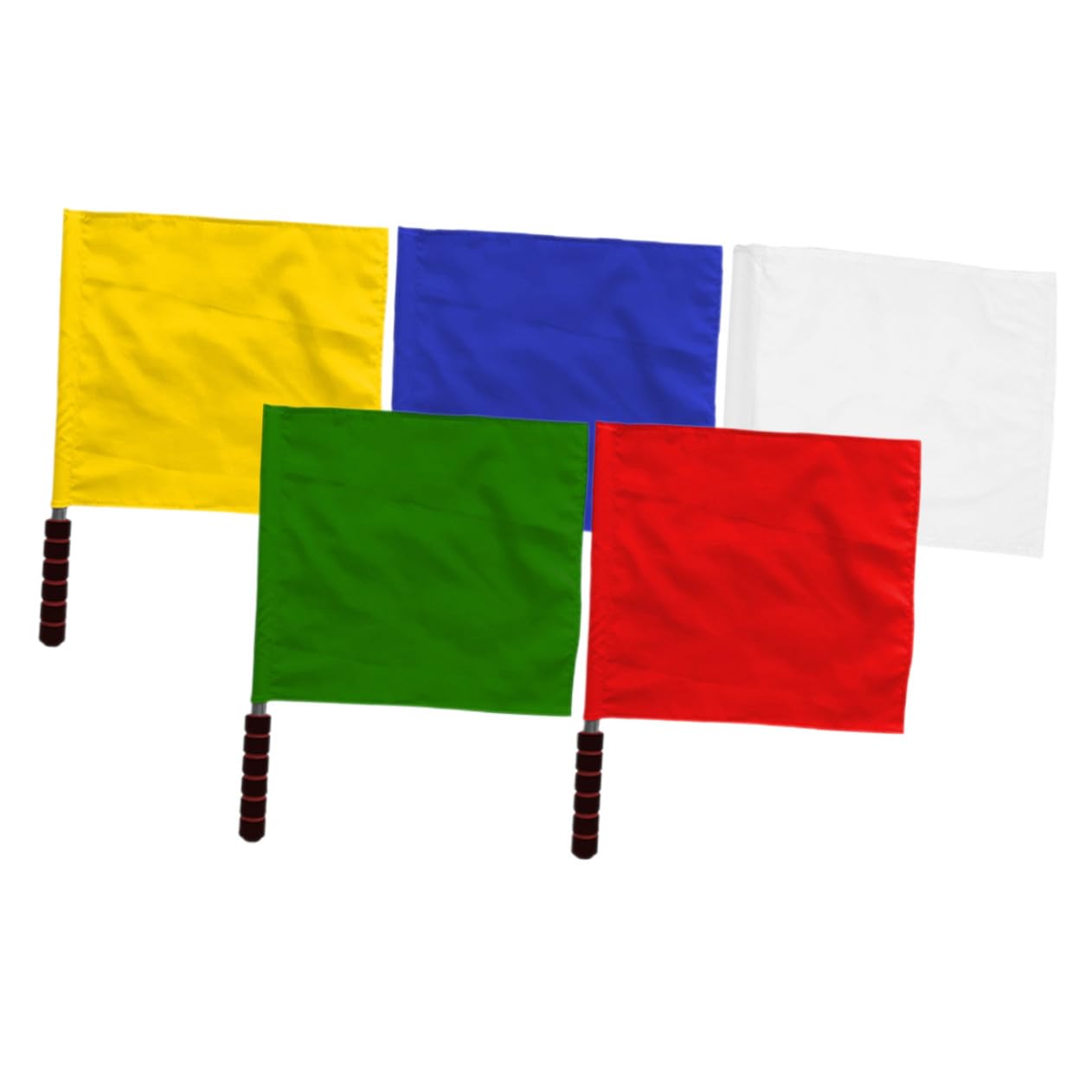 3 Series Banderas De Señalización Para Árbitros Portátiles Y Resistentes Para Competencias Deportivos 5 Piezas X 3