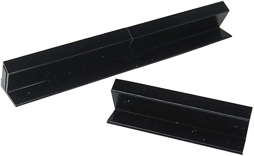 Miniatura 4 de Etiqueta de precio Soporte de mostrador ajustable Etiqueta Metal Precio de venta Soporte de exhibición 16 juegos (negro) Negro