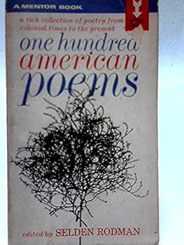 Paperback One Hundred American Poems Book