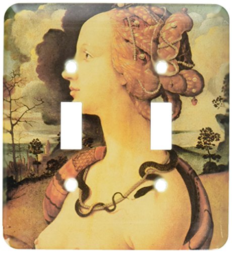 Interrupteur double Simonetta Vespucci par Piero Di Cosimo 3dRose LLC Lsp_127095_2