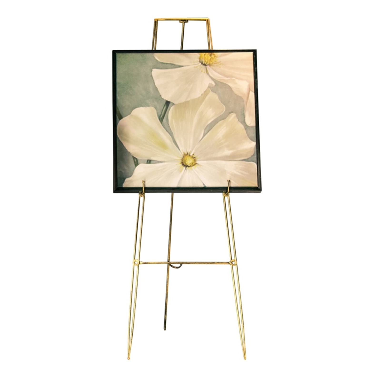 HADECOLL Tripod Museum Retro Oil Painting Easel,Parlor Floor-Stand Wedding Photo Display Stand,Outdoor Convenience Store Advertising Holder,Size_Name-150 Cm