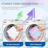 Colour Catcher Cloths – Pack of 50 Colour Catcher Cloths for Laundry Prevent Clothes from Running – Colour Protection for Bed Linen Clothing Household - Image 6