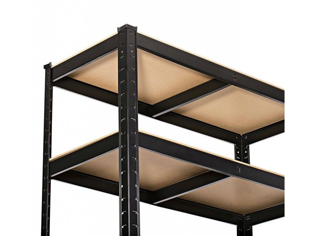 Schwerlastregal - Regal Industrial Style - schwerlastregal 50 cm tief - Anzahl der Einlegeböden: 5-180 x 60 x 50 cm - Tragfähigkeit der Regale: 175 kg - gartenregal