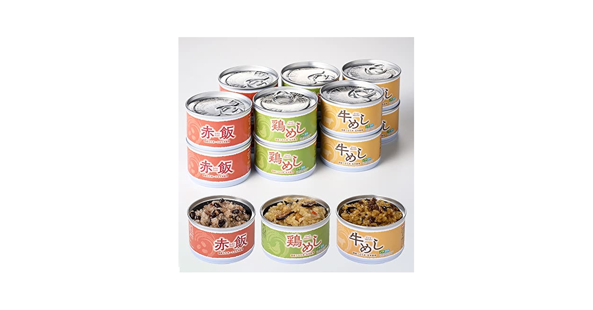 Amazon.co.jp: 国産 八戸おいしいご飯缶詰12缶セット 【製造日