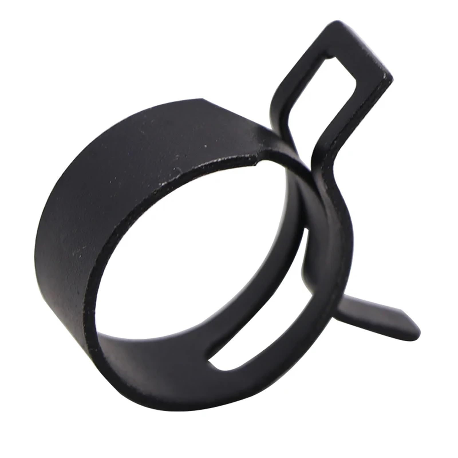 10pcs Hose Clamps for Fuel Line, Water Pipe, and Gases Tube - Adjustable Spring Clips (4-25mm)(16mm)