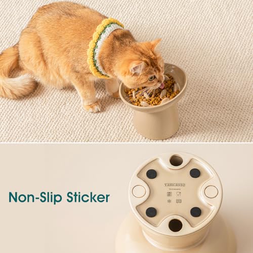 Gamelles surélevées pour chat vancasso : le repas serein dans votre salon - 7