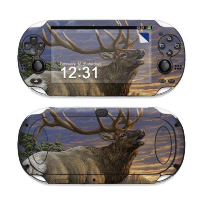 Elk Design Protective Decal Skin Sticker (High Gloss Coating) for Sony Playstation PS Vita Handheld