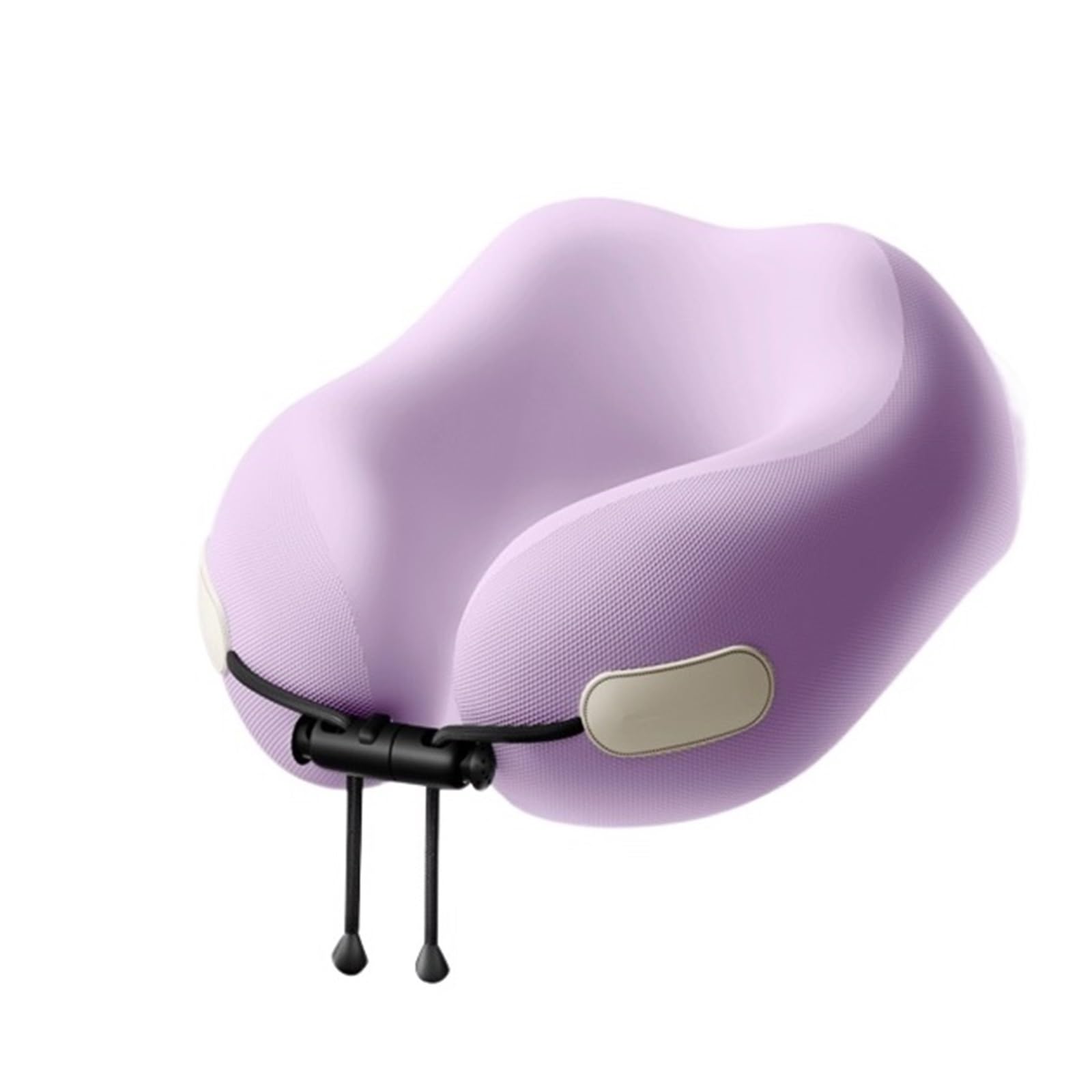 Almohada para El Cuello Almohada Portátil En Forma De U For El Cuello, Ideal For Viajes Larga Distancia Soporte de Viaje de Cojín(Purple)