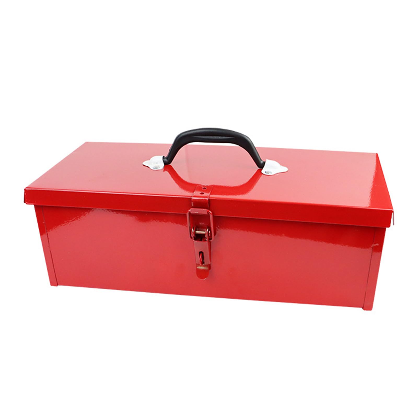 Iron Tool Case Storage Box with Rust Resistant Coating for DIYer Enthusiasts Hobbyists and Repair Enthusiasts Garage Tool Storage