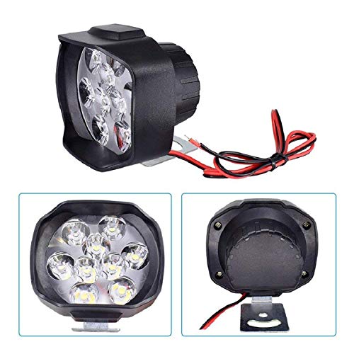 Image of 9 LED Shilon Fog Light with On /Off Switch Compatible with Hero XPulse 200 (Black)