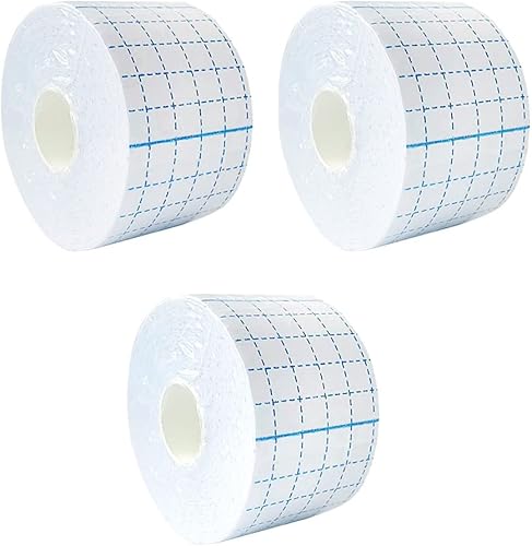 Betinyar 3 rollos de cinta elástica no tejida, cinta de retención de vendaje, vendajes adhesivos no tejidos con respaldo de fácil liberación, cinta Betinyar 3 rollos de cinta elástica no tejida, cinta de retención de vendaje, vendajes adhesivos no tejidos con respaldo de fácil liberación, cinta