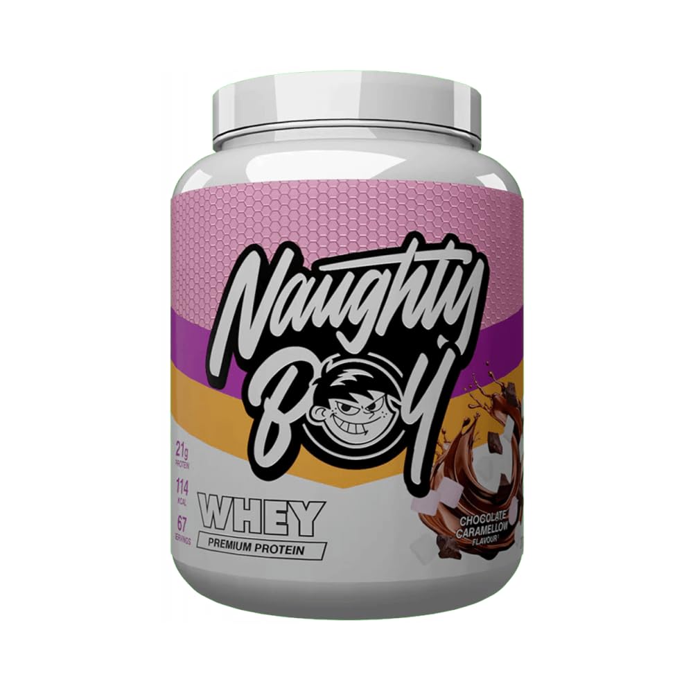 Naughty Boy Whey Advanced Protein (2010g) Chocolate Caramellow - Białka - Mieszanka białek serwatkowych