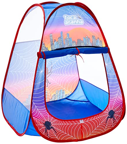 Toca Aranha Braskit Azul/Vermelho