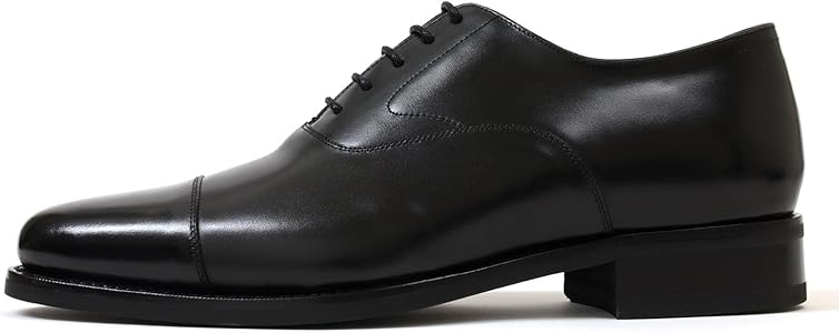 【極美品】42ND  HIGHLANDストレートチップ 6 1/2黒 42ND ROYAL HIGHLAND ネイビーコレクション Vチップ ブラック