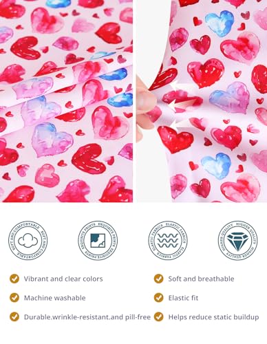 Image of Scrub Caps for Women with Buttons, Classic Surgical Caps | Double-Sided Printed, Adjustable,Long Hours, Sweatbands, Fabric Help Reduce Static Buildup