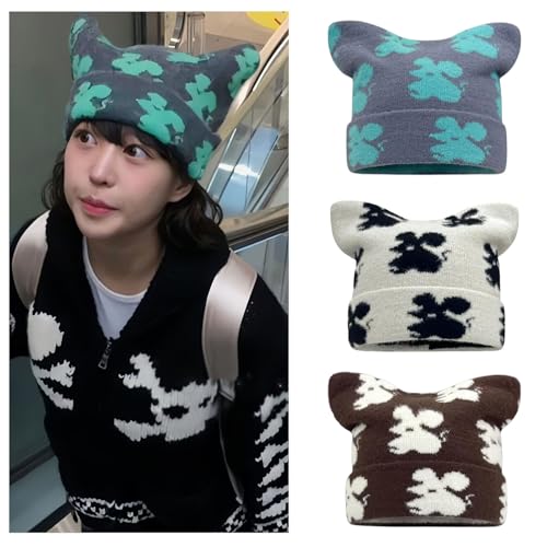 Lovely Mouse Hat Warm Winter Hat Unisex Cartoon Hat Children's Animal Hat Unisex2