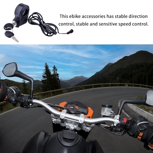 Image of Universal Bike Key Ignition 12V-96V Ebike Ignition Switch with Key Superior Anti-Theft Electric Scooter Key Switch 2 Wires Electric Scooter Ignition Lock Key Switch Scooter Key Ignition Replacement