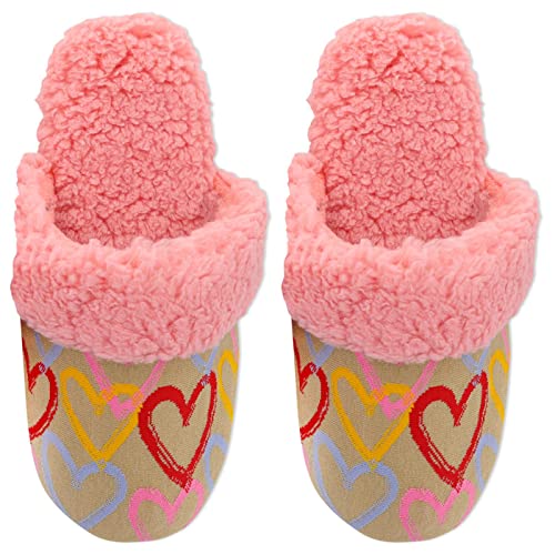 Hot Sox Women's Retro Floral Slipper
