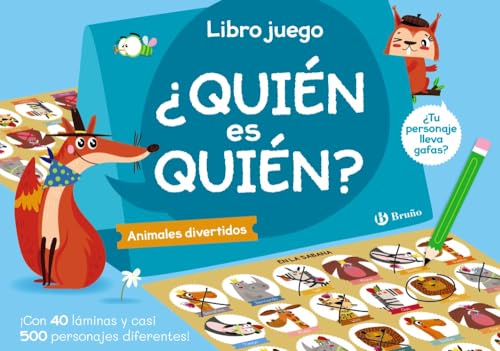 ¿Quién es quién? Libro juego (Castellano - A PARTIR DE 3 AÑOS - MANIPULATIVOS (LIBROS PARA TO...