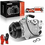 A-Premium Air Conditioner AC Compressor with Clutch Compatible with Hyundai Tucson 2019 2020 2021 2.0L